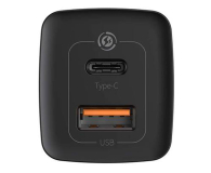 BASEUS Ładowarka sieciowa GaN2 Lite USB-C USB-A 65W CCGAN2L-B01 - 1195441 - zdjęcie 4